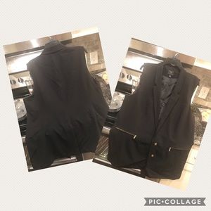 Fully lined jacket vest